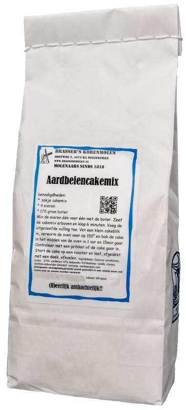  Aardbeiencakemix (500 gram)
