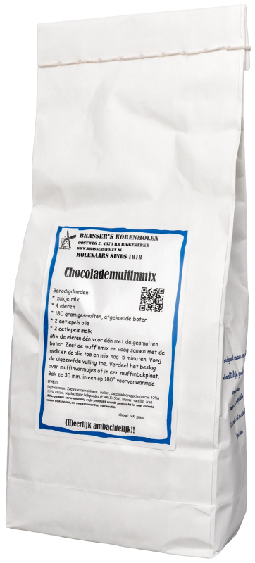  Chocolade muffinmix (500 gram)