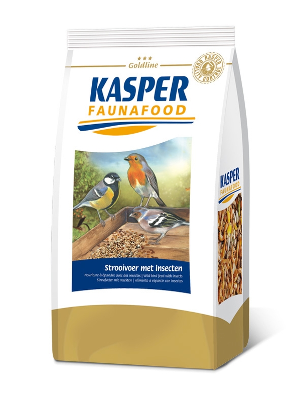  Kasper Faunafood Goldline Strooivoer met insecten