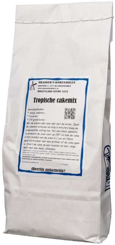  Tropische cakemix (500 gram)