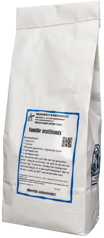  Vanille muffinmix (500 gram)