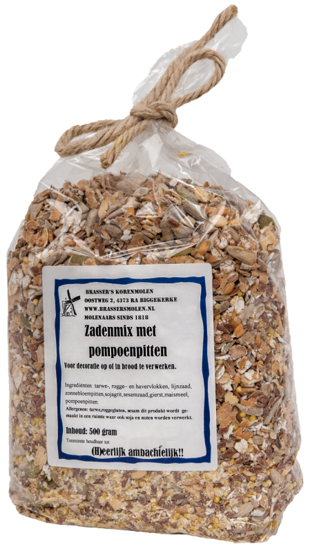  Zadenmix met pompoenpitten (500 gram)