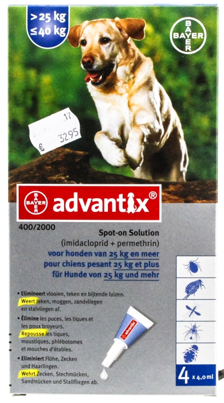  Advantix hond (25-40kg)