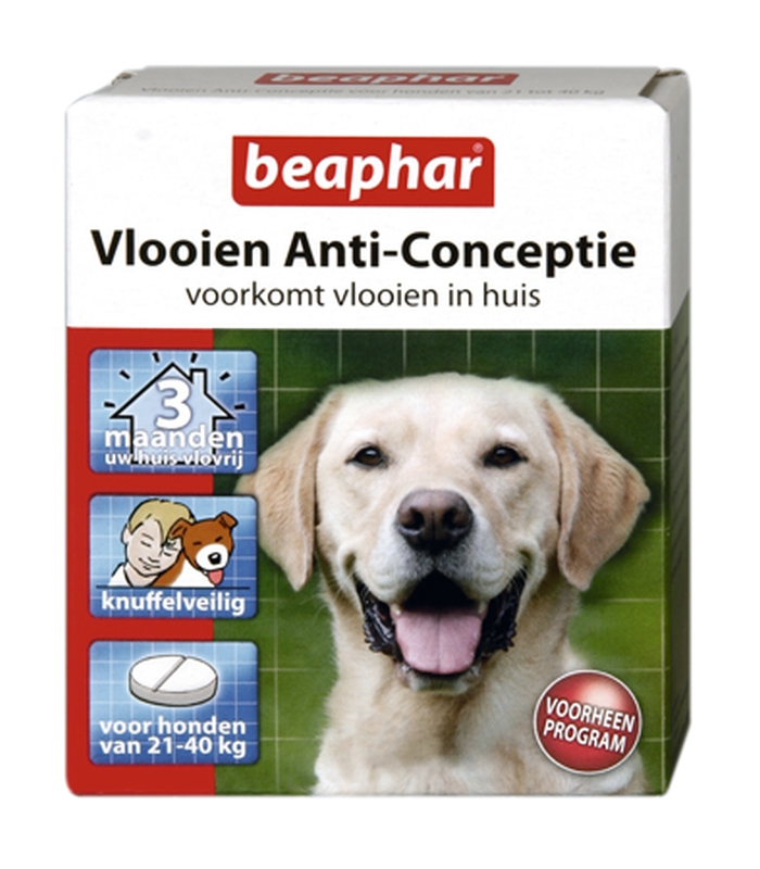  Vlooien Anti-conceptie honden (21-40kg)