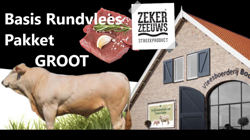  Basis Rundvlees Pakket 23 kg ✅