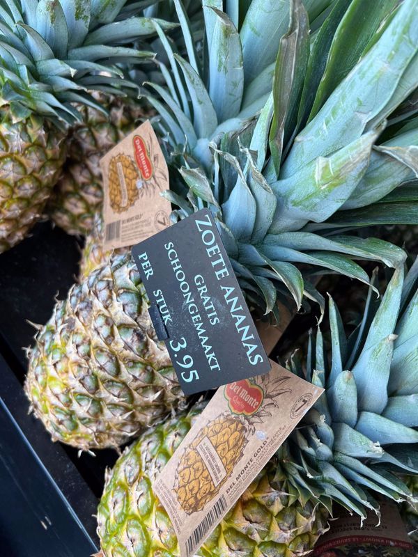 Dollar plus Emotie Heerlijke zoete ananas bestellen bij Vers op Schouwen
