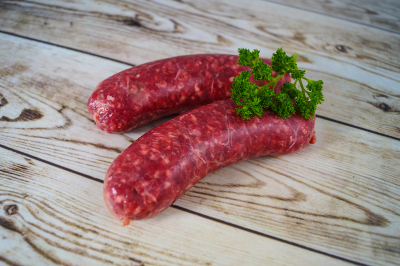  WEEK AANBIEDING: Runder braadworst € 6,95 per 500 gram
