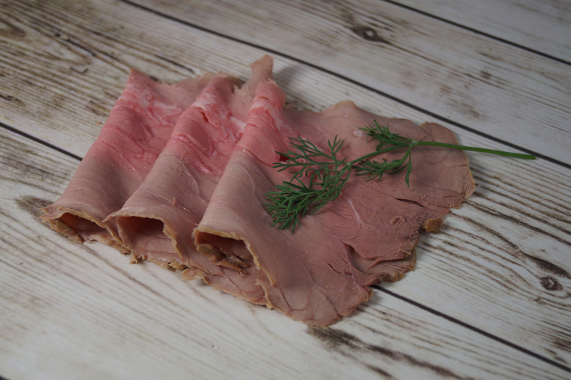  WEEK AANBIEDING: Gebraden rosbief € 2,25 per 100 gram