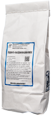 Appel-rozijnencakemix (550 gram)