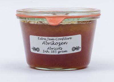 Abrikozen jam (385 gr)