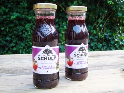 Appel-vlierbessensap schulp (200 ml)