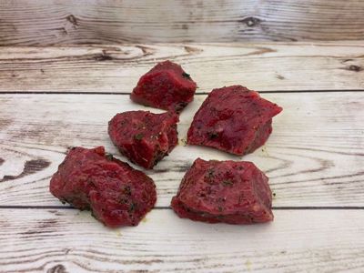 Biefstukpuntjes gemarineerd (groene marinade) ✅