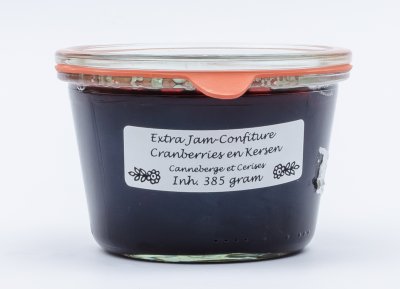 Cranberries - kersen jam (385 gr)