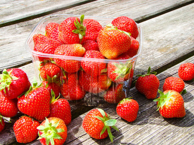 Aardbeien (bak a 500 gram)