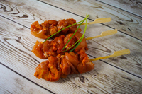 WEEK AANBIEDING: Kipdij saté 4 stuks € 4,25