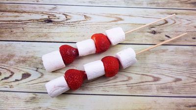 Marshmallow Spies met aardbeien ✅